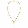 Gold Rosary Necklace | Onix Accessories