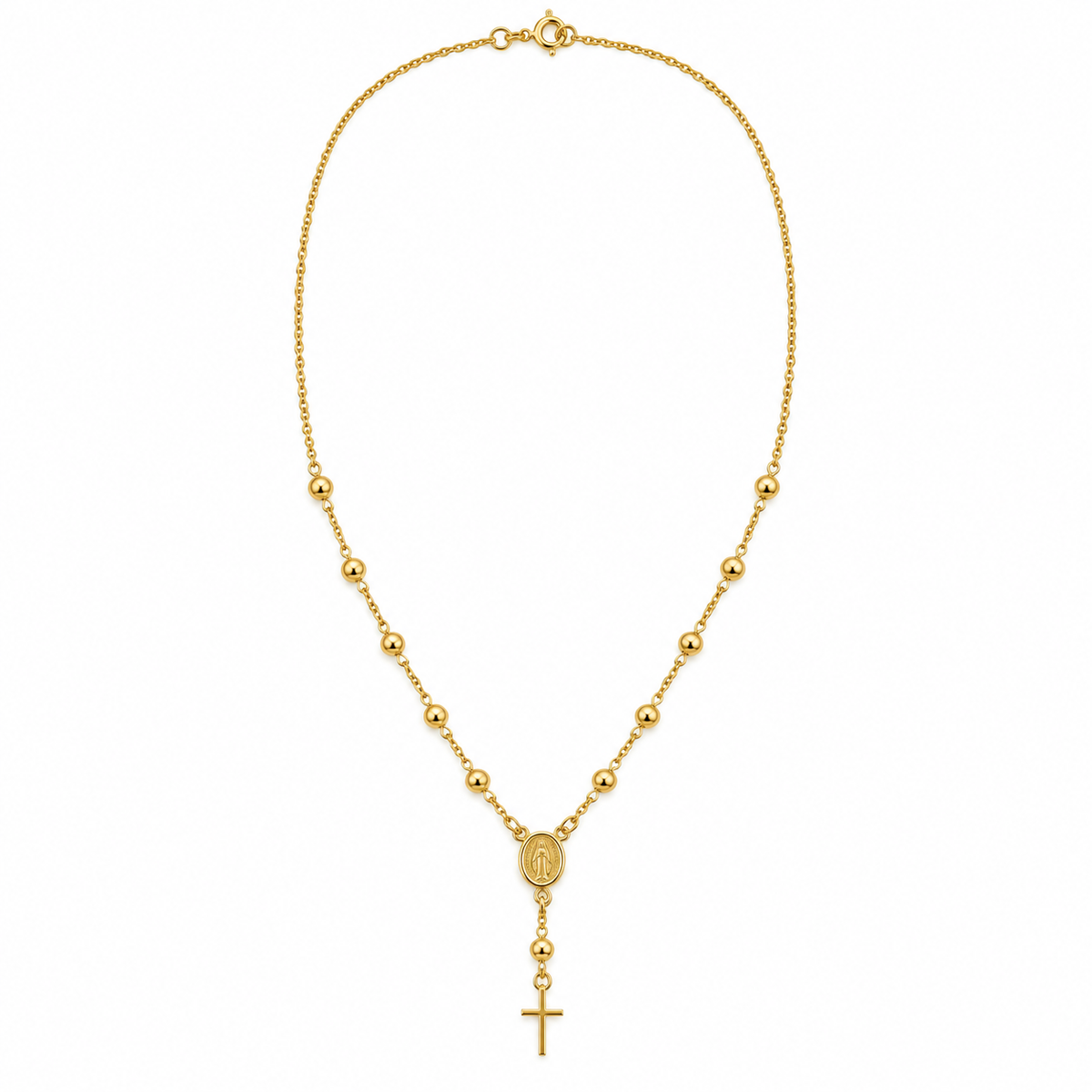 Gold Rosary Necklace | Onix Accessories