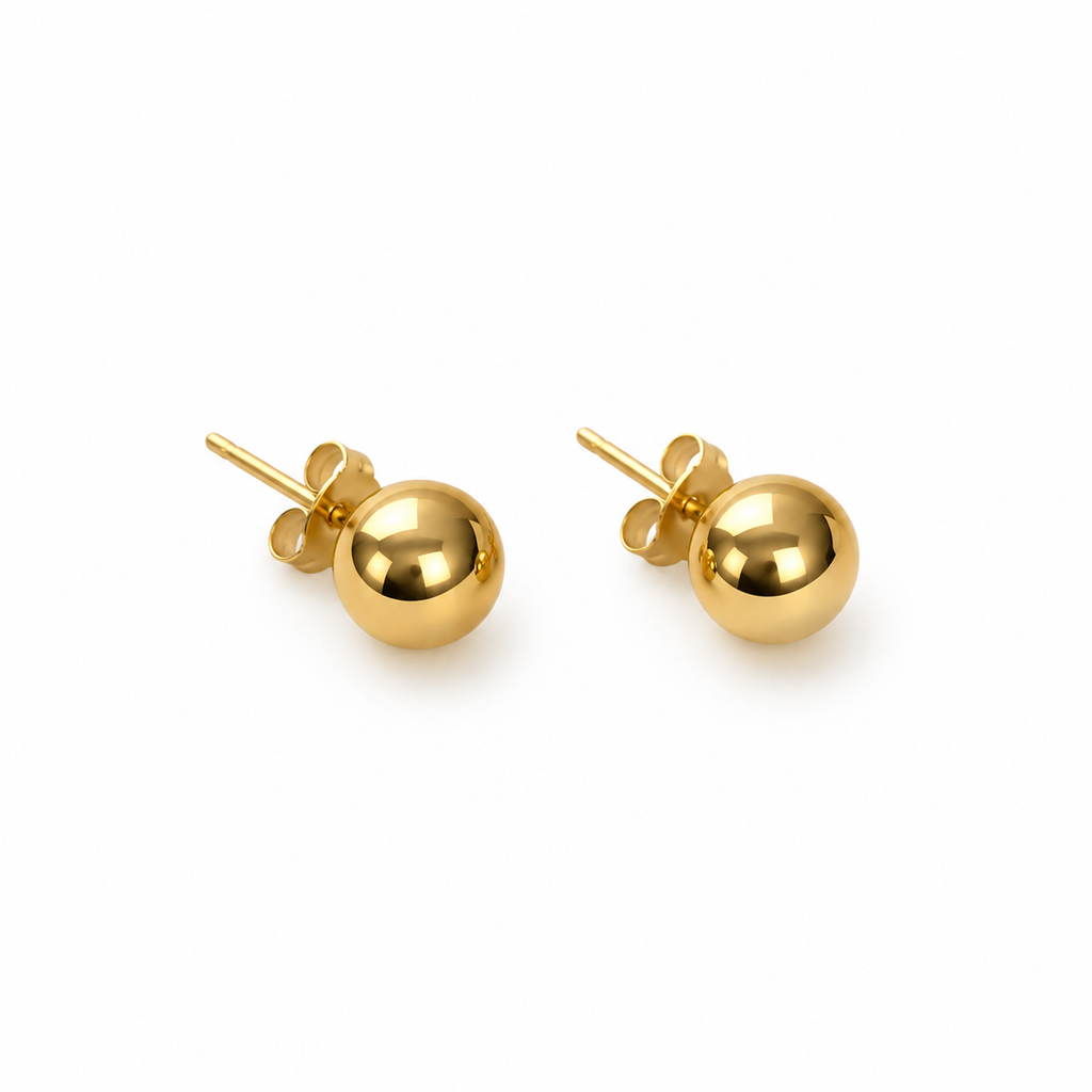 Gold_Sphere_Earrings | Onix Accessories