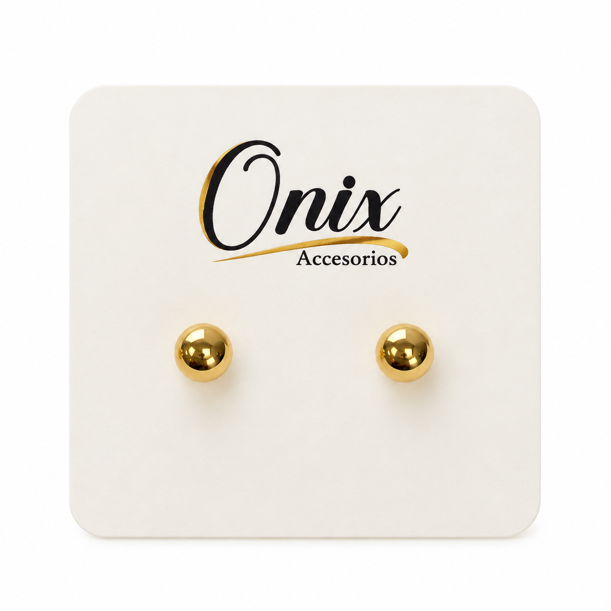 Gold_Sphere_Earrings 0 | Onix Accessories