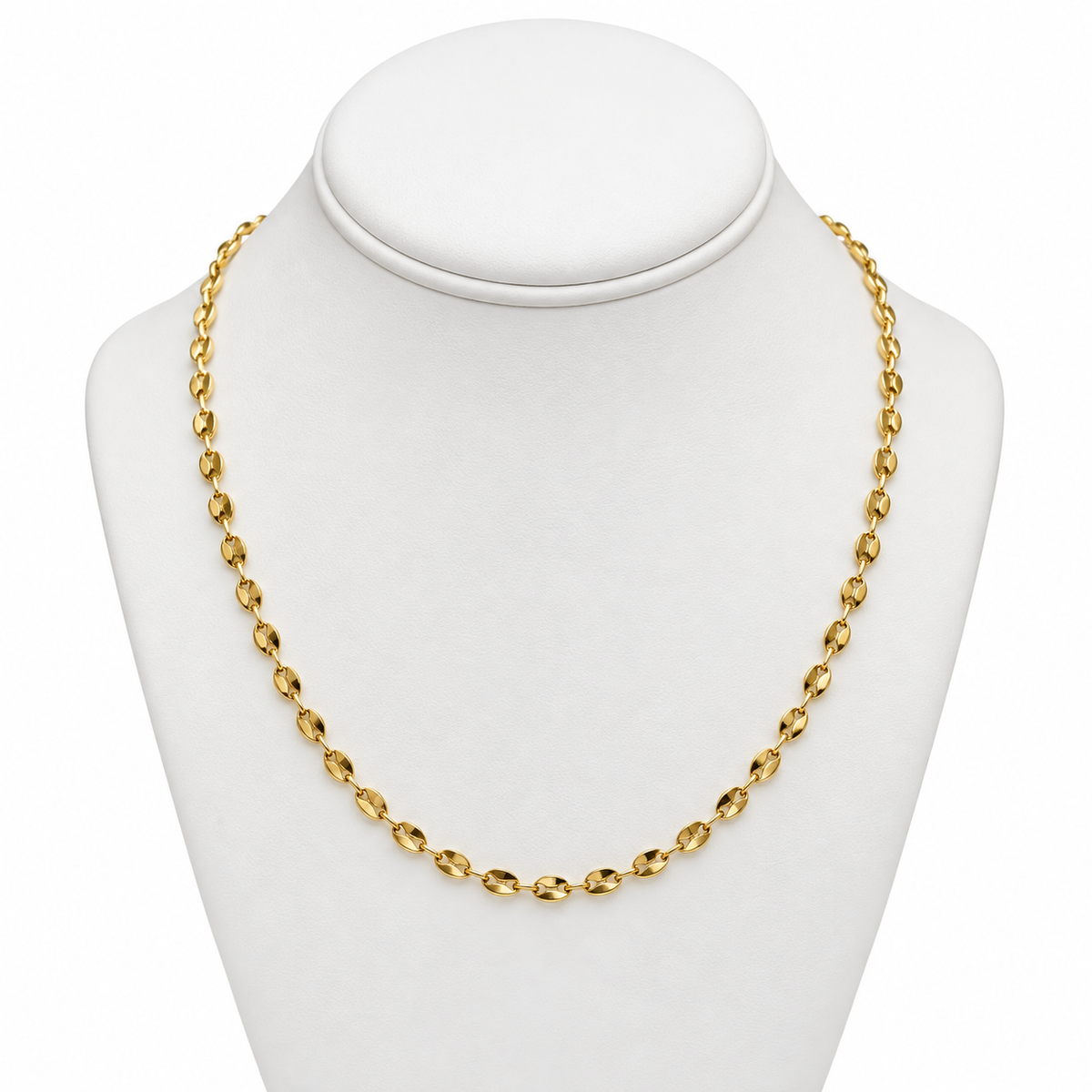 Golden Aura Link Necklace 1 | Onix Accesssories