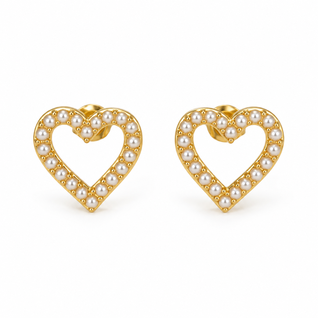 Love Pearl Earrings | Onix Accessories