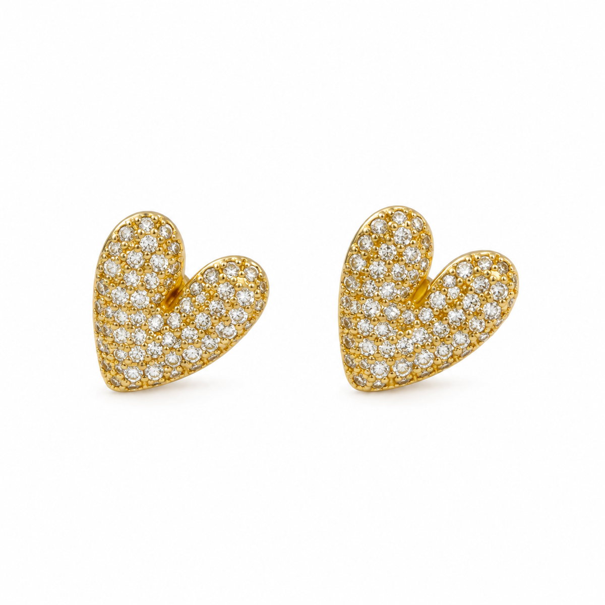 Lumiere Heart Earrings | Onix Accessories