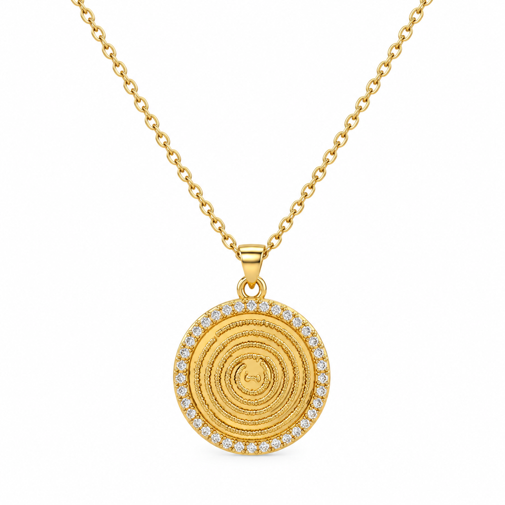 Mini_Crystal_Lord_s_Prayer_Necklace_0 | Onix Accessories 