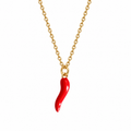 Red Horn Necklace | Onix Accessories