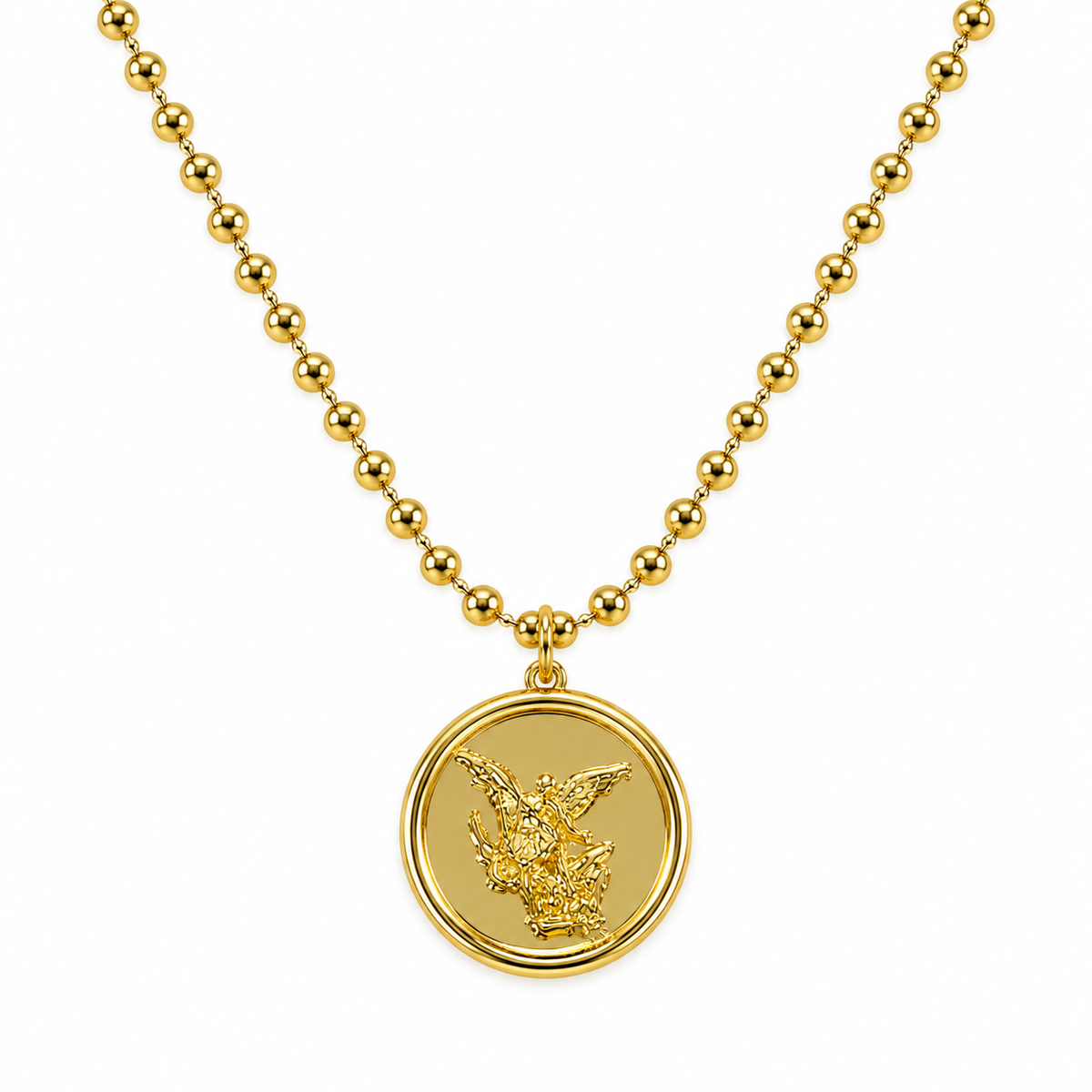Reversible_Saint_Michael_the_Archangel_Necklace_2 | Onix Accessories