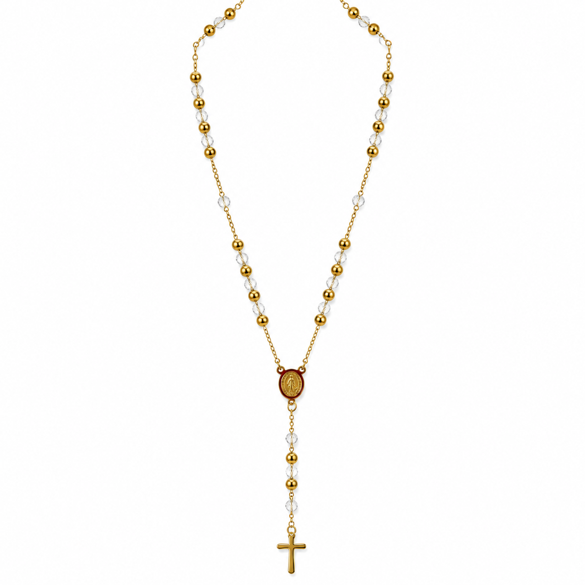Soleil_Crystal_Rosary_Necklace_0 | Onix Accessories