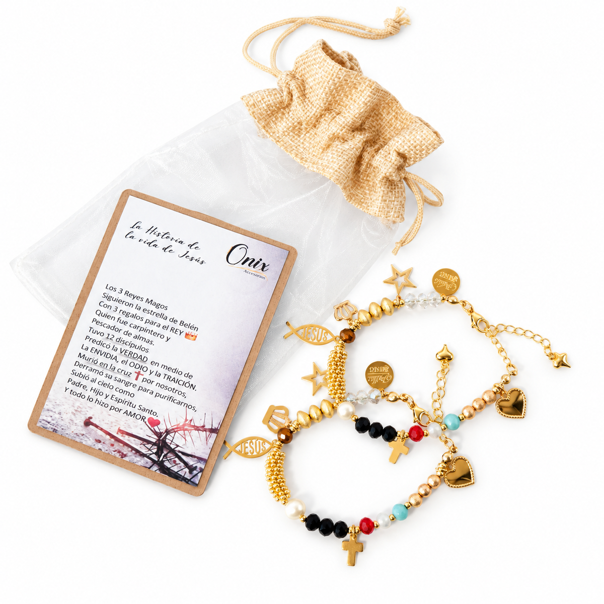Story of the Life of Jesus Bracelet | Onix Accessories