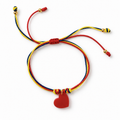 Tricolor Heart Bracelet | Onix Accessories